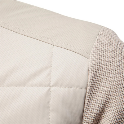 Vindorx - Gewattierte Jacke Herren Winddicht Steppjacke Mit Knopfleiste