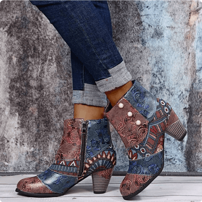 Rosy™  - Wasserdichte Retro-Stiefel