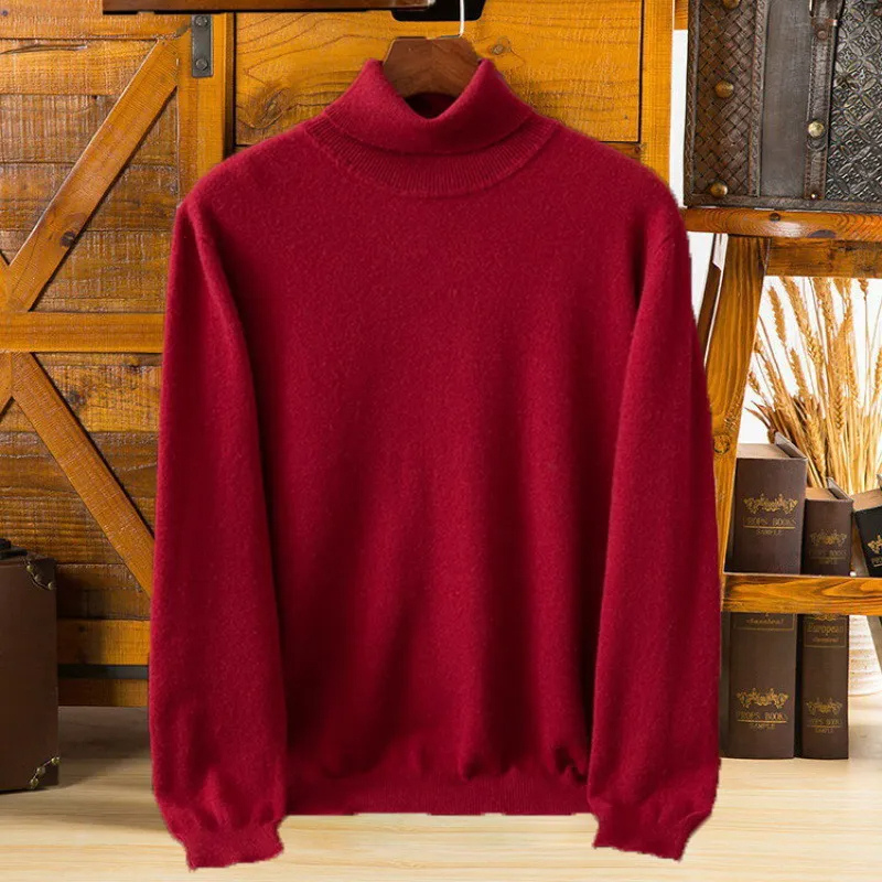 Wollwin - Wollpullover Herren – Weicher Pullover für Alltag & Freizeit