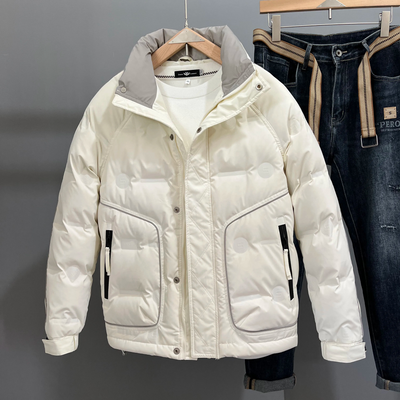 Wintexx - Daunenjacke Herren Warm Gefüttert Winddicht Mit Kapuze