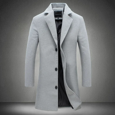 Sturmon - Mantel Jacke Herren – Eleganter Slim-Fit Blazer für Herbst und Winter