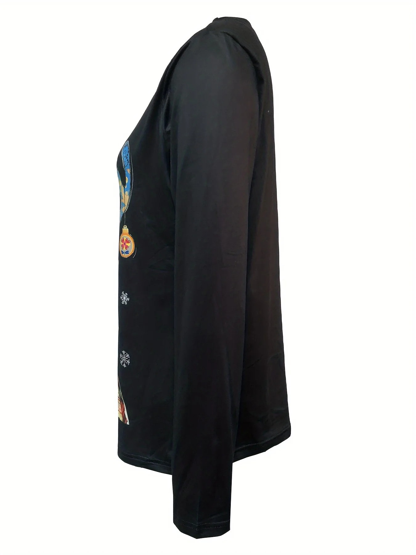 Pulzeit - Festlicher Weihnachtspullover – Rentier-Design mit Dekorationen