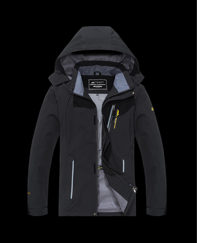 Warmore - Wasserdichter Wintermantel Männer – Wetterfest, Mit Kapuze, Leicht