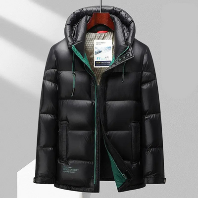 Arctmax - Daunenjacke Herren Warm Gefüttert Winterjacke Mit Fleecekragen