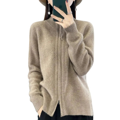 Pullover mit Reißverschluss für Frauen