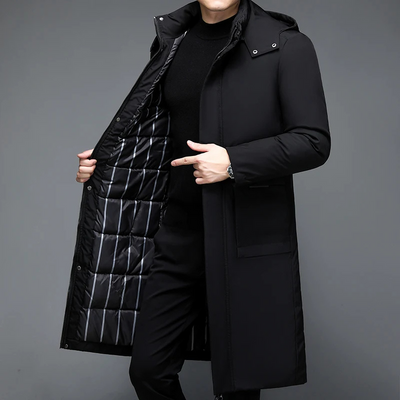 Althorn - Parka Winterjacke Herren – Wetterfest, Atmungsaktiv, Mit Kapuze