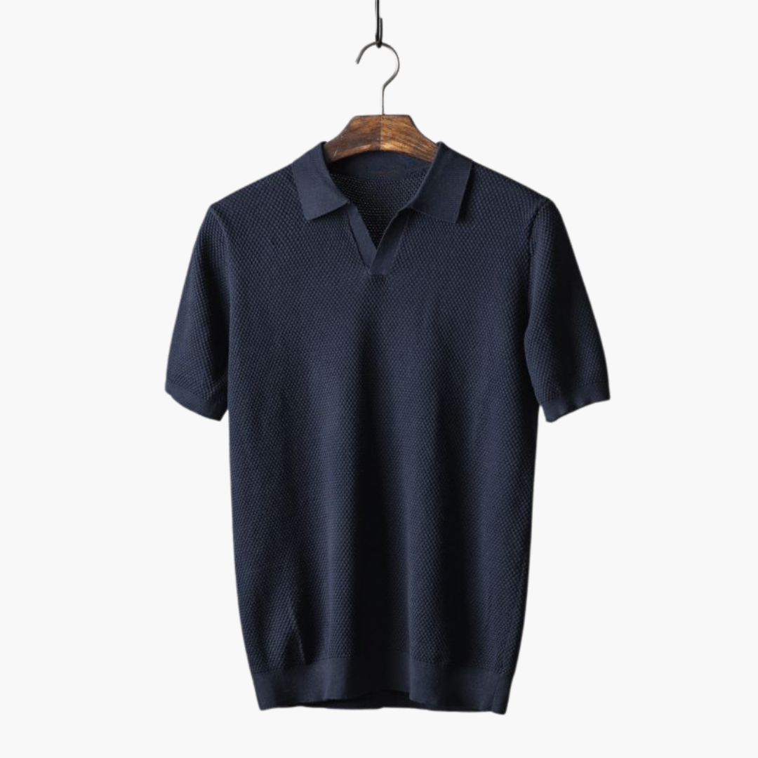 Klassisches Poloshirt für Herren - Kurzarm Basic Look