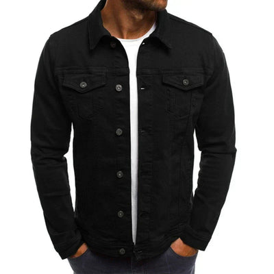 Trendige Herren Jeansjacke