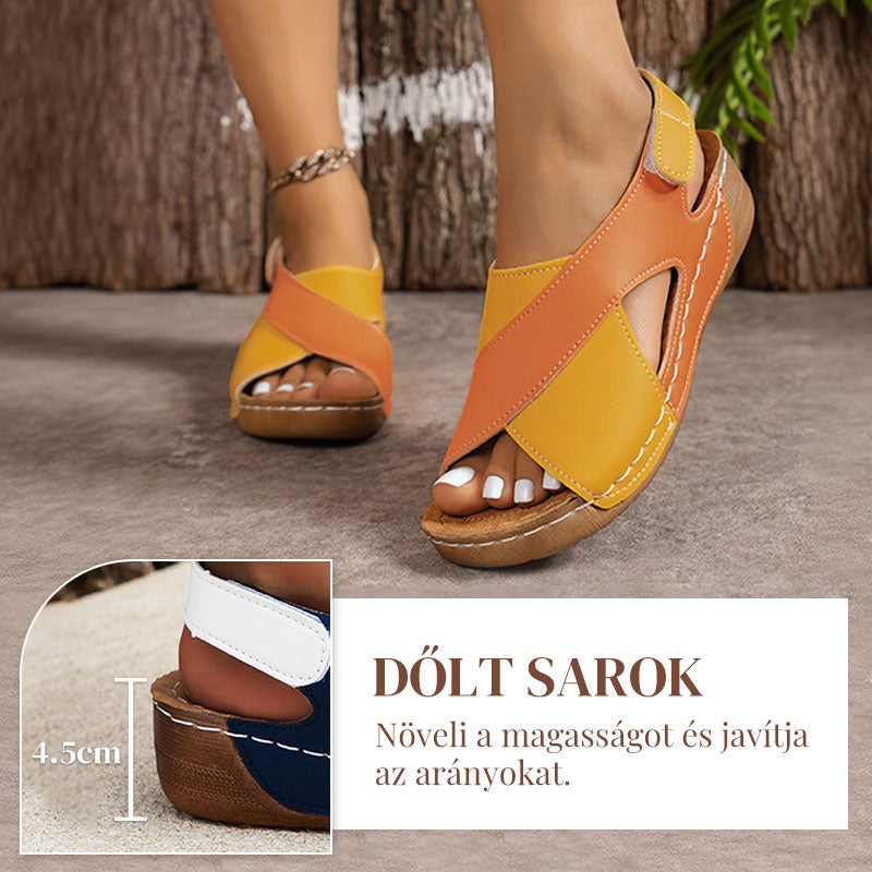 Saoirse | Ultra bequeme orthopädische Sandalen mit Absatz