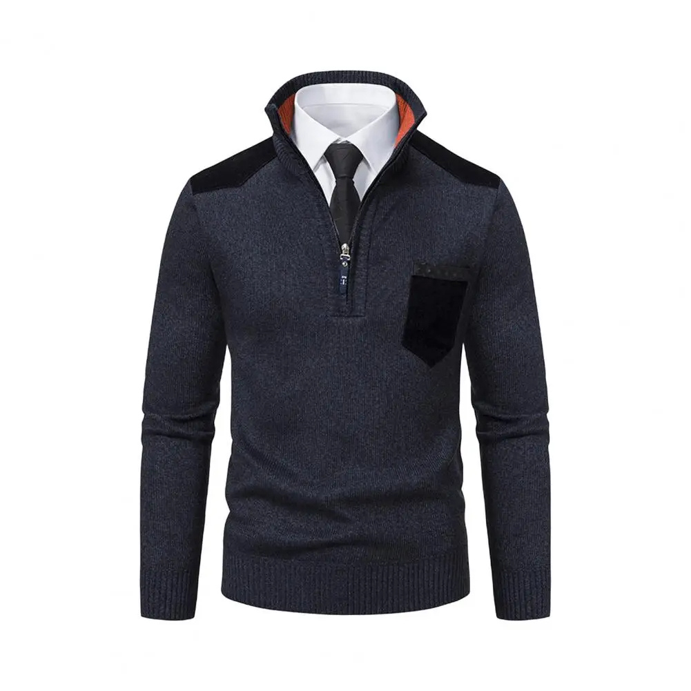 Nordman - Eleganter Pullover mit Reißverschluss Herren – Perfekt für Büro & Freizeit