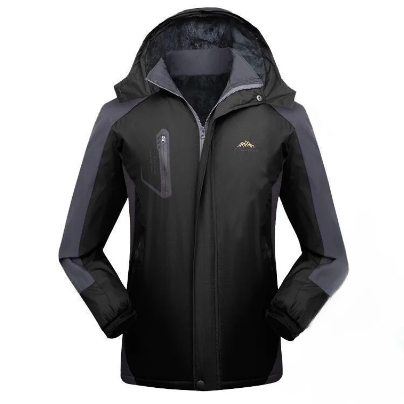 Hygomax - Wasserdichter Wintermantel Männer – Winddicht, Fleece Gefüttert, Outdoorjacke