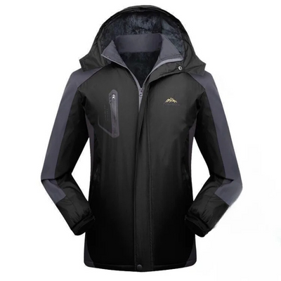 Hygomax - Wasserdichter Wintermantel Männer – Winddicht, Fleece Gefüttert, Outdoorjacke
