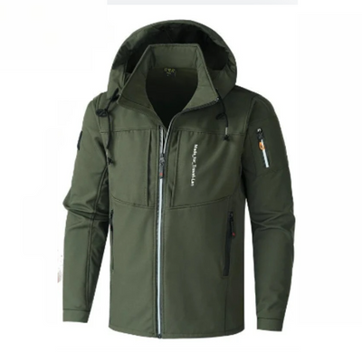 Wintora - Wasserdichter Wintermantel Männer – Warm Gefüttert, Wetterfest, Mit Kapuze