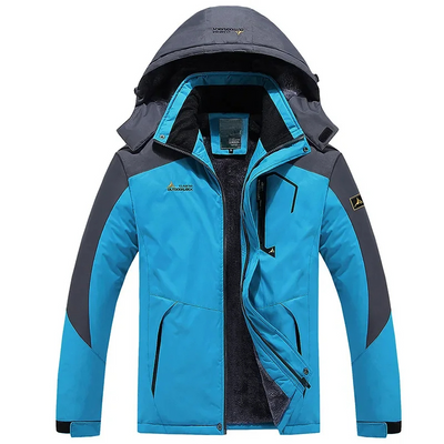 Alpwarm - Wasserdichter Wintermantel Männer – Fleece Gefüttert, Winddicht, Outdoor