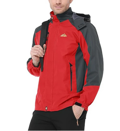 Feldlux - Wasserdichter Wintermantel Männer – Wetterfest, Warm, Mit Kapuze