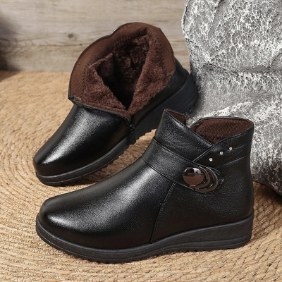 Glisina - Damen Winterstiefel mit Plüschfutter und wasserdichtem Design