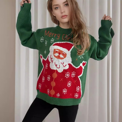 Wollexx - Strick Weihnachtspullover – Perfekt für die Weihnachtszeit