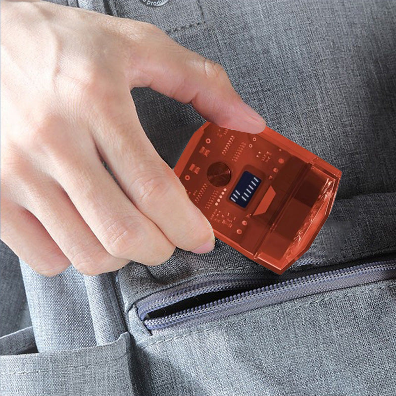 Abelle | Transparenter elektrischer Mini-Rasierer mit geringem Rauschen