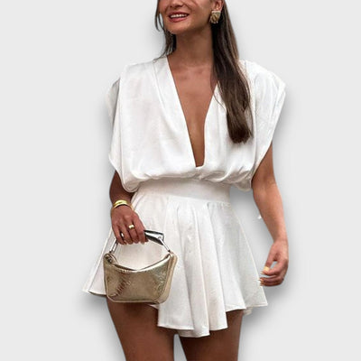 Arianne – Eleganter Jumpsuit mit V-Ausschnitt