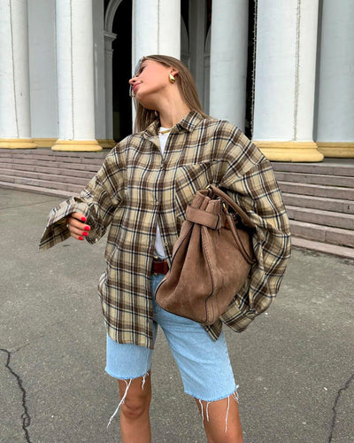 Molly | Oversize Karohemd