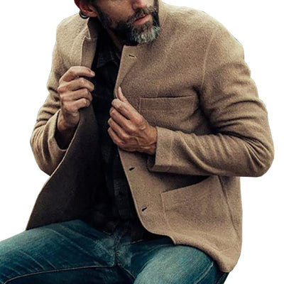 Einreihige Jacke für Herren