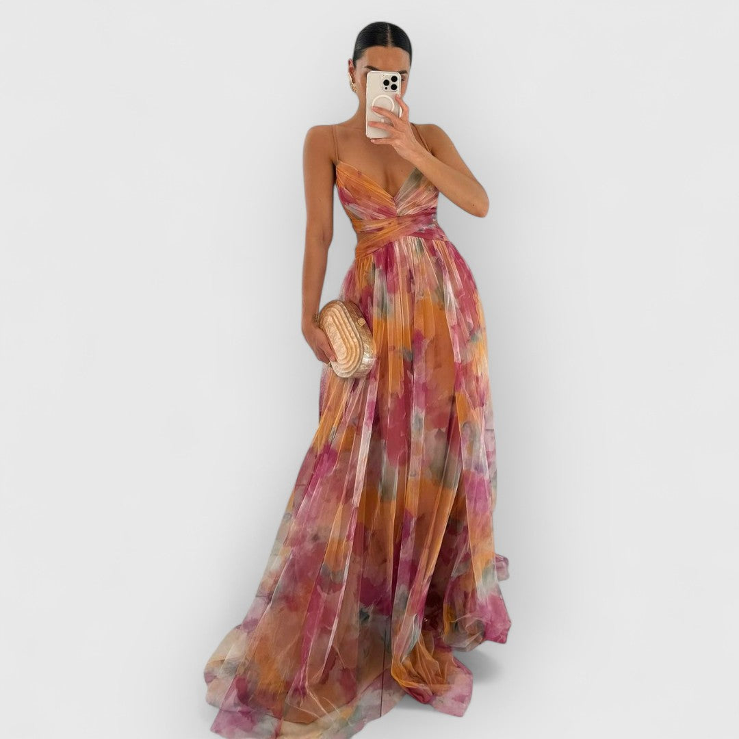 Verity | Maxikleid mit Blumenprint
