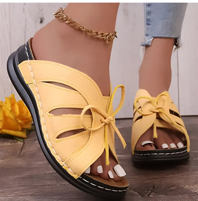 Retro Sandalen Damen – Bequeme orthopädische Schuhe für den Sommer