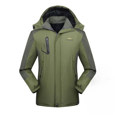 Hygomax - Wasserdichter Wintermantel Männer – Winddicht, Fleece Gefüttert, Outdoorjacke