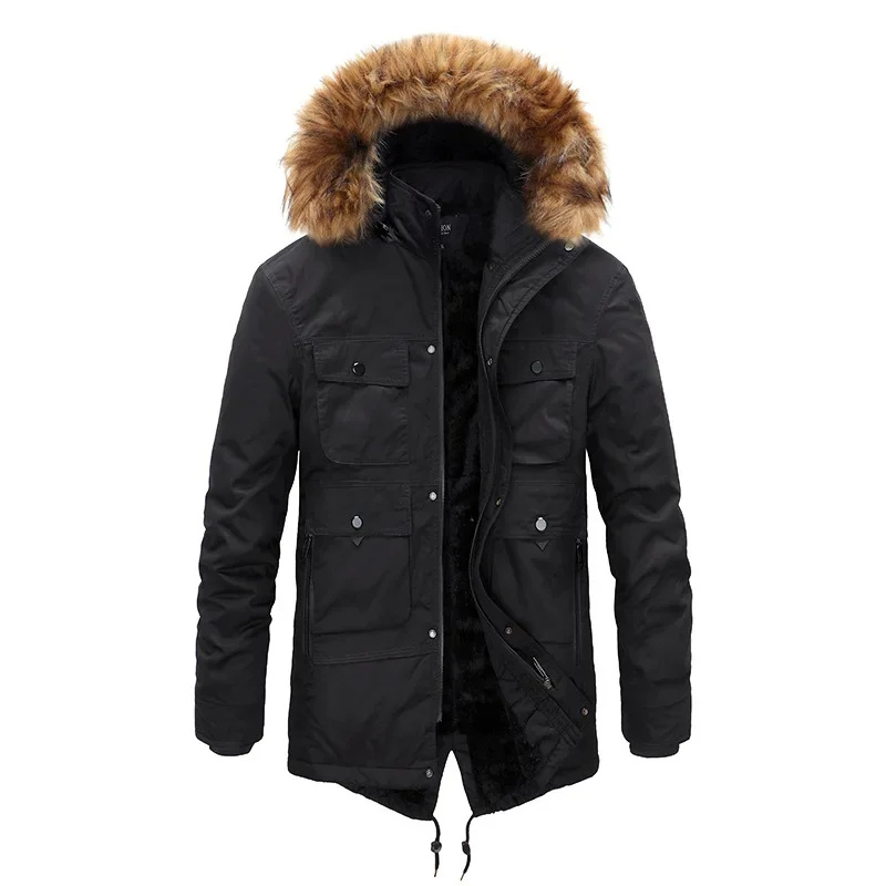 Herbren - Parka Winterjacke Herren – Wetterfest, Atmungsaktiv, Outdoorjacke