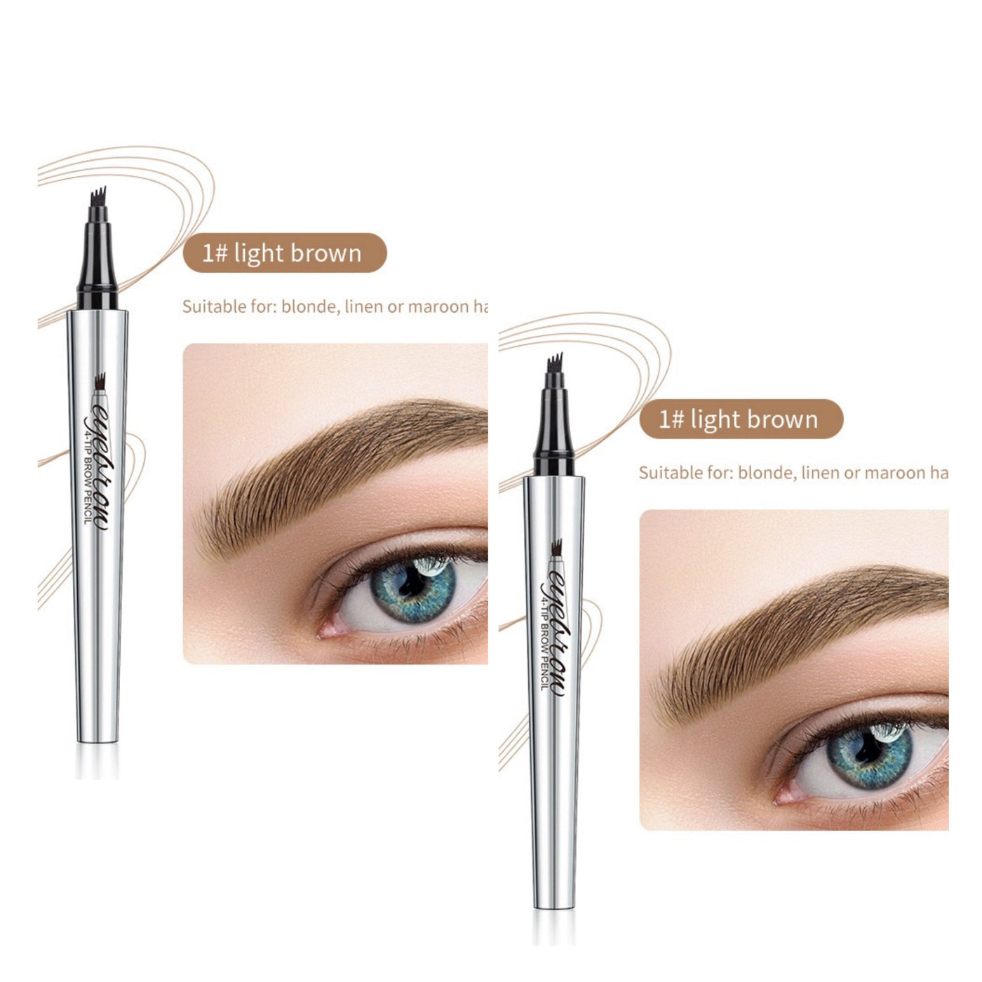 Juliet | Wasserdichter 3D Microblading Augenbrauenstift 2 Stück - Kauf 1 Erhalte 1 Gratis
