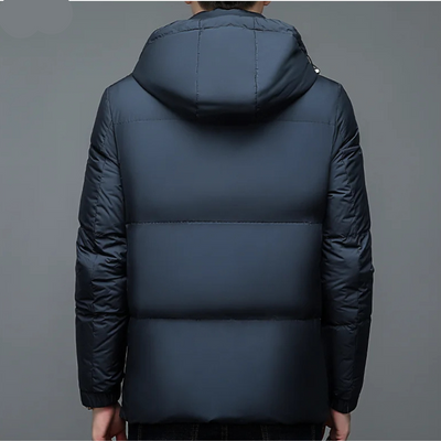 Arktjak - Daunenjacke Herren Leichte Winterjacke Mit Stehkragen und Taschen