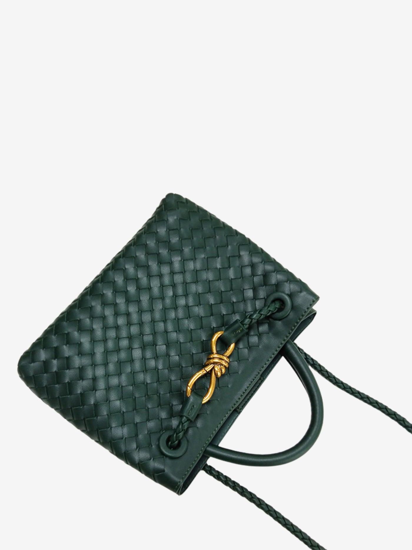 Eloise | Gepolsterte Vegan-Leder Umhängetasche Mit Abnehmbarem Tragegurt, 25x9x19cm