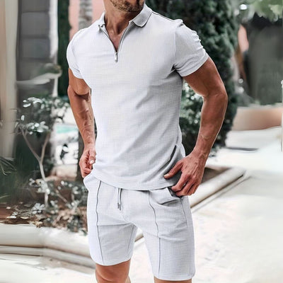 Persephone | Herren Zweiteiler Sommer Set Muskel Shirt mit Shorts