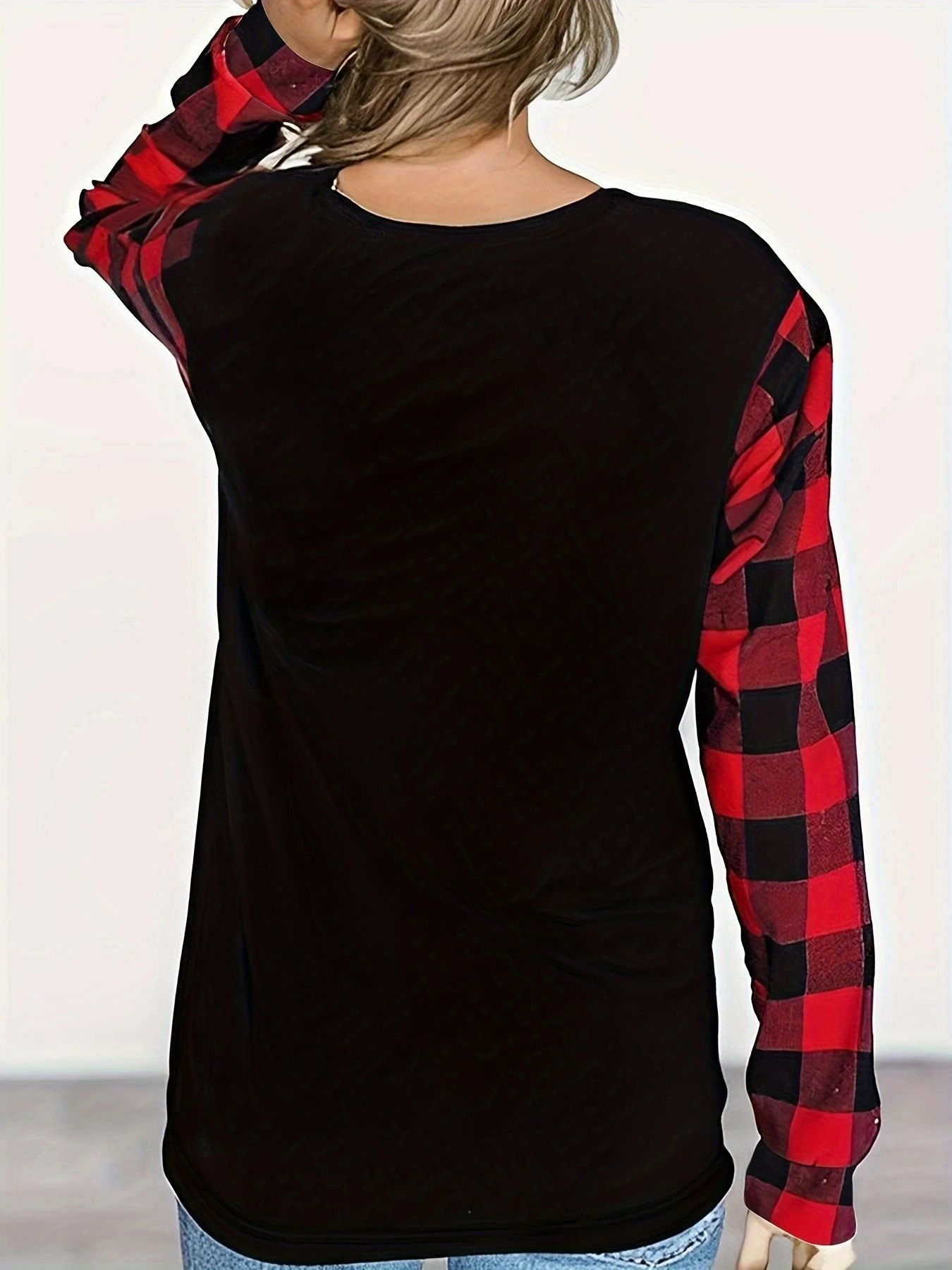 Feierwo - Weihnachtspullover für Damen, Strickpullover mit festlichem Rentier-Design