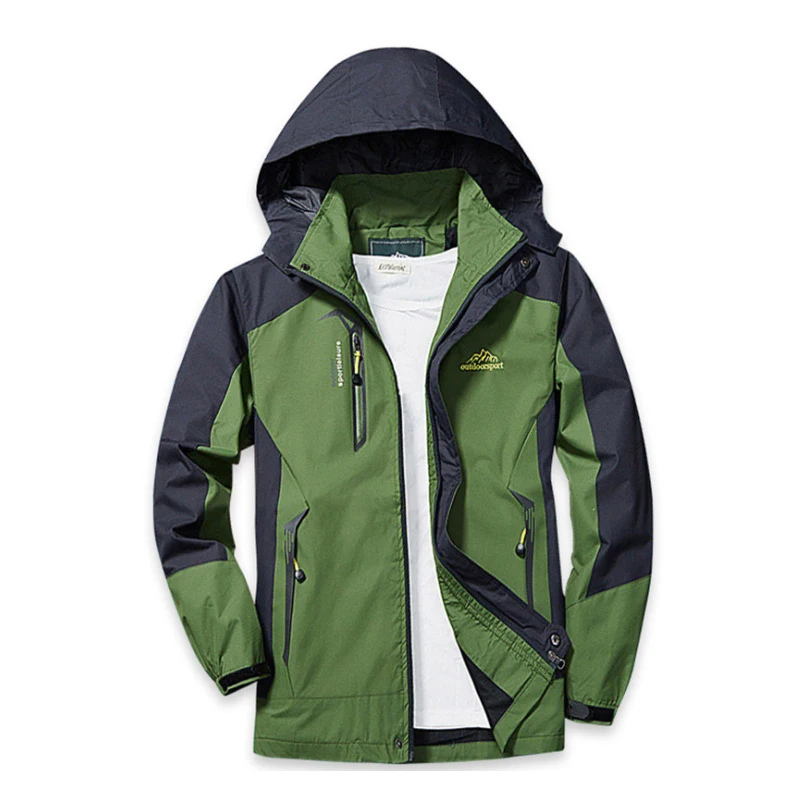 Hivolux - Wasserdichter Wintermantel Männer – Winddicht, Leicht, Outdoorjacke