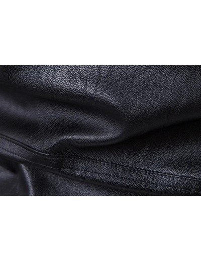 Borztek - Lederjacke Herren im Blazer-Stil, Elegante Echtlederjacke