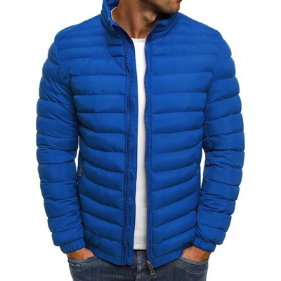 Frostek - Pufferjacke Herren Mit Kapuze Dick Gefüttert Winterjacke