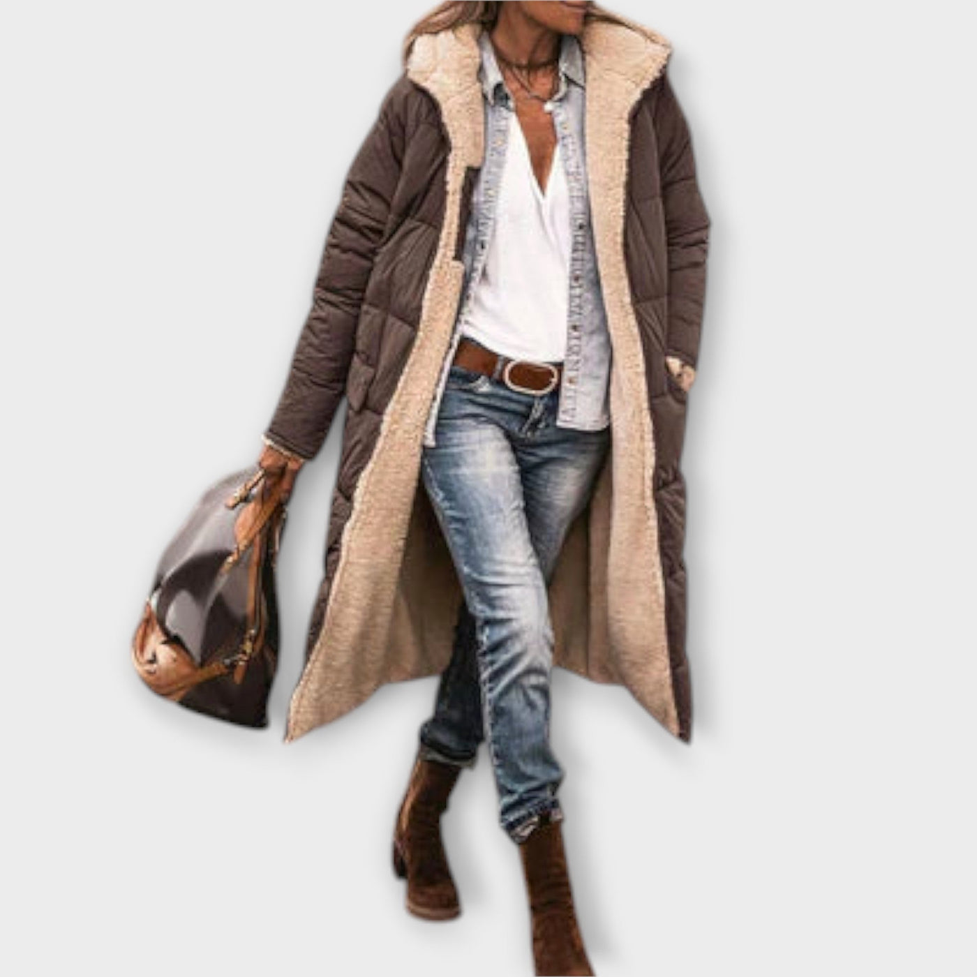 Kora - Kuscheliger Fell-Futter Mantel