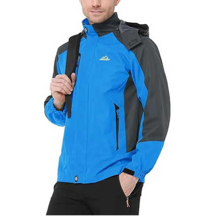 Feldlux - Wasserdichter Wintermantel Männer – Wetterfest, Warm, Mit Kapuze