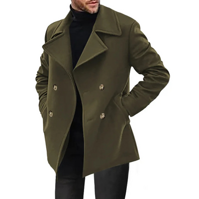 Bergorn - Moderne Mantel Jacke Herren – Kurz Trenchcoat für Herbst und Winter