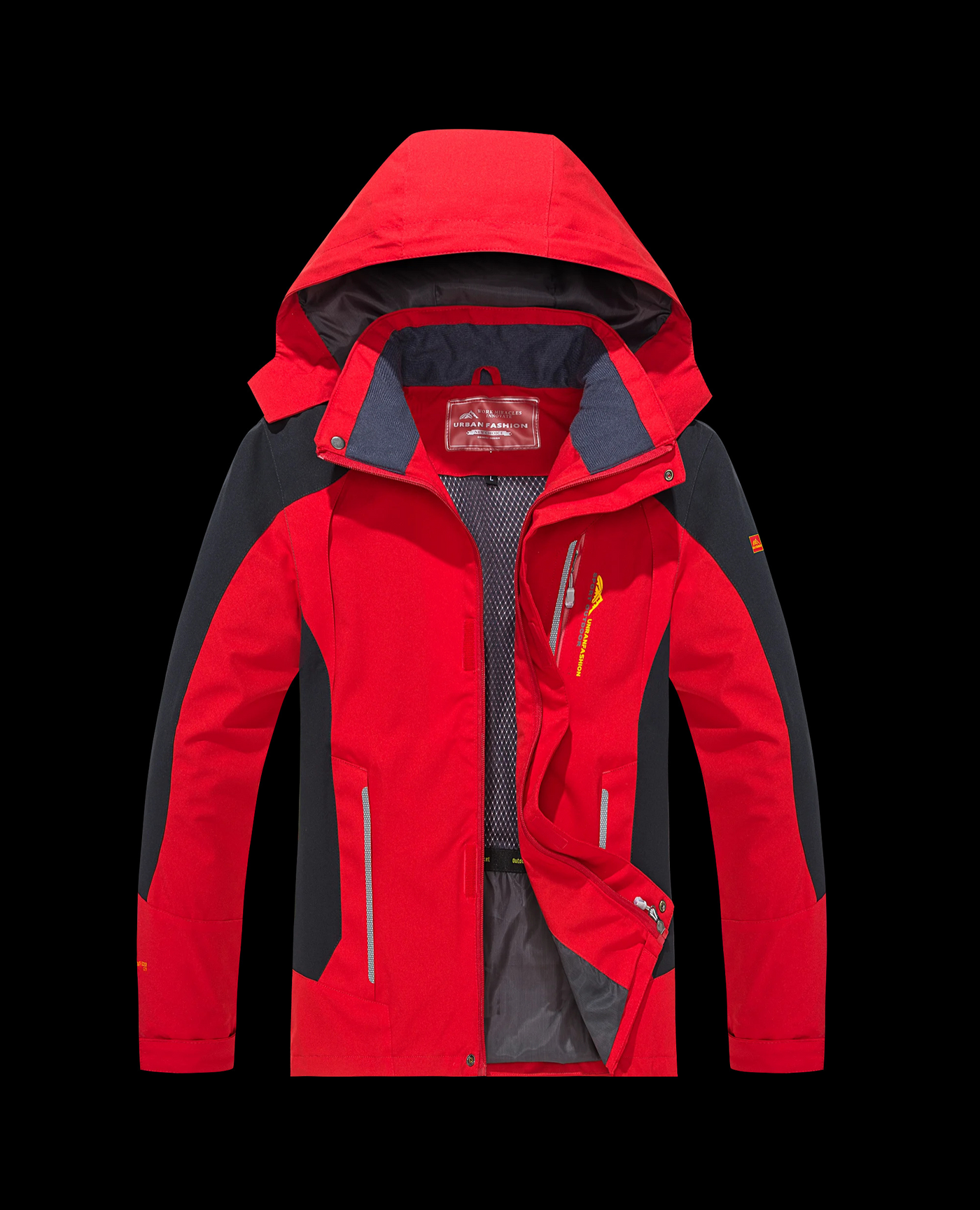 Warmore - Wasserdichter Wintermantel Männer – Wetterfest, Mit Kapuze, Leicht