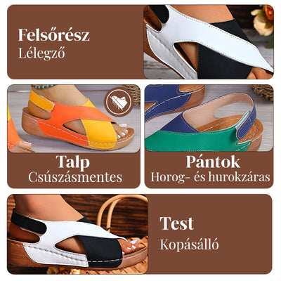 Saoirse | Ultra bequeme orthopädische Sandalen mit Absatz