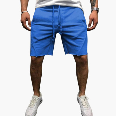 Herren Shorts knielang mit Kordelzug für den Sommer