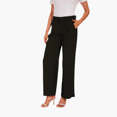 Weite Hosen mit hohem Bund für Damen - Casual Trousers