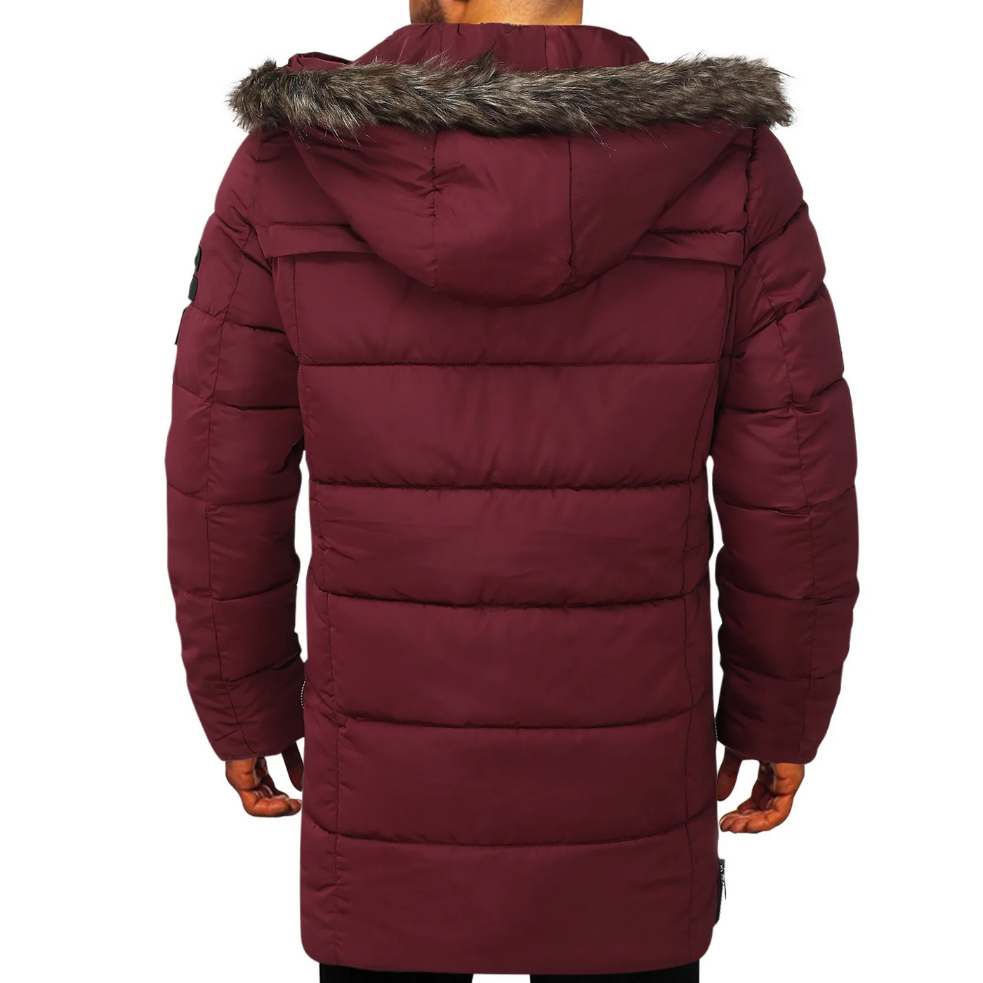 Widmans - Parka Winterjacke Herren – Warm Gefüttert, Winddicht, Mit Kunstfellkapuze