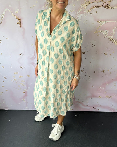 Stilvolle Kleid mit V-Ausschnitt