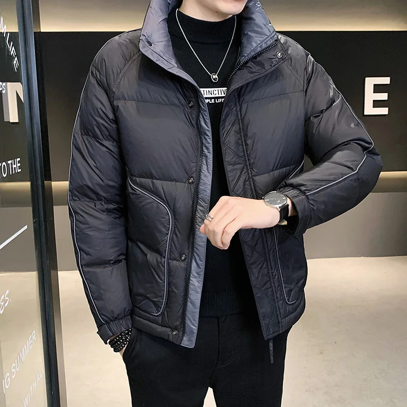 Stilfed - Daunenjacke Herren Winddicht Leicht Gefüttert Winterjacke