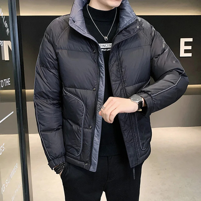 Stilfed - Daunenjacke Herren Winddicht Leicht Gefüttert Winterjacke