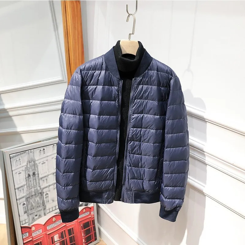 Warmfed - Daunenjacke Herren Warm Gefüttert Ultraleichte Winterjacke