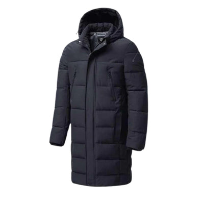 Klassischer Herren-Parka mit wind- und wasserdichtem Design für den Winter